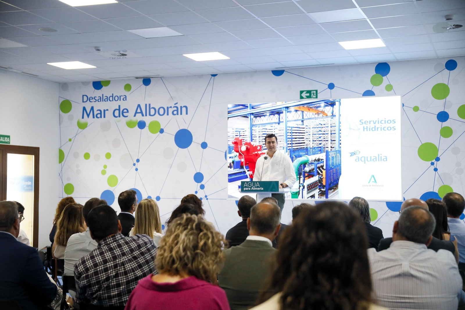 Las imágenes de la desaladora Mar de Alborán