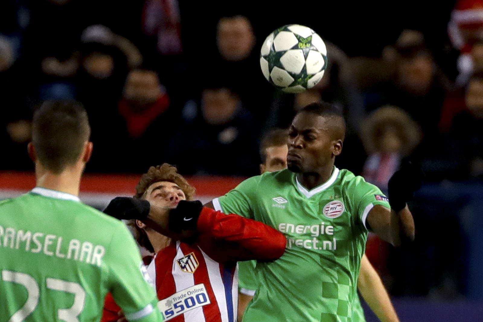 El Atlético-PSV de 'Champions'