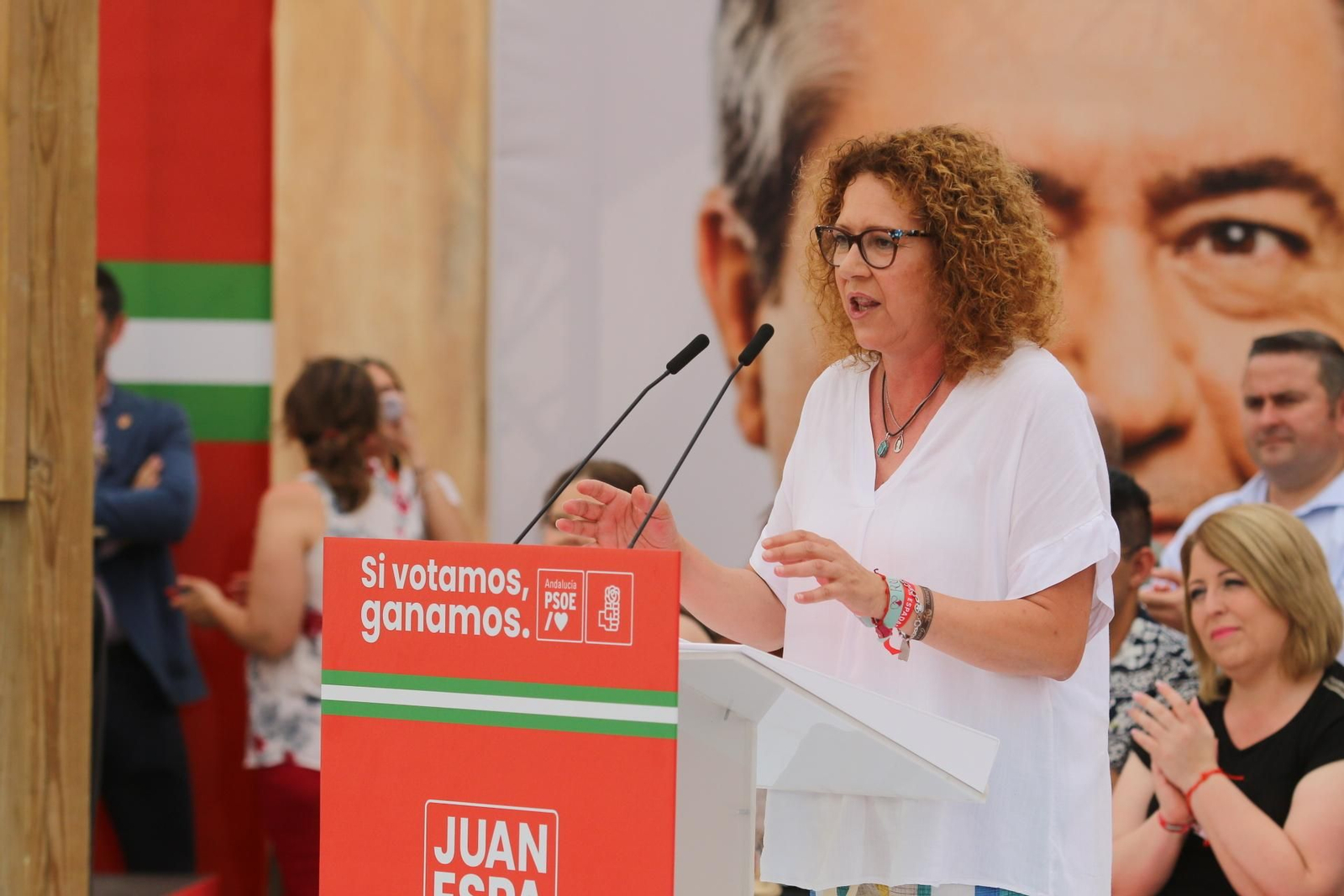 Juan Espadas comienza la campaña electoral con Pedro Sánchez, en imágenes