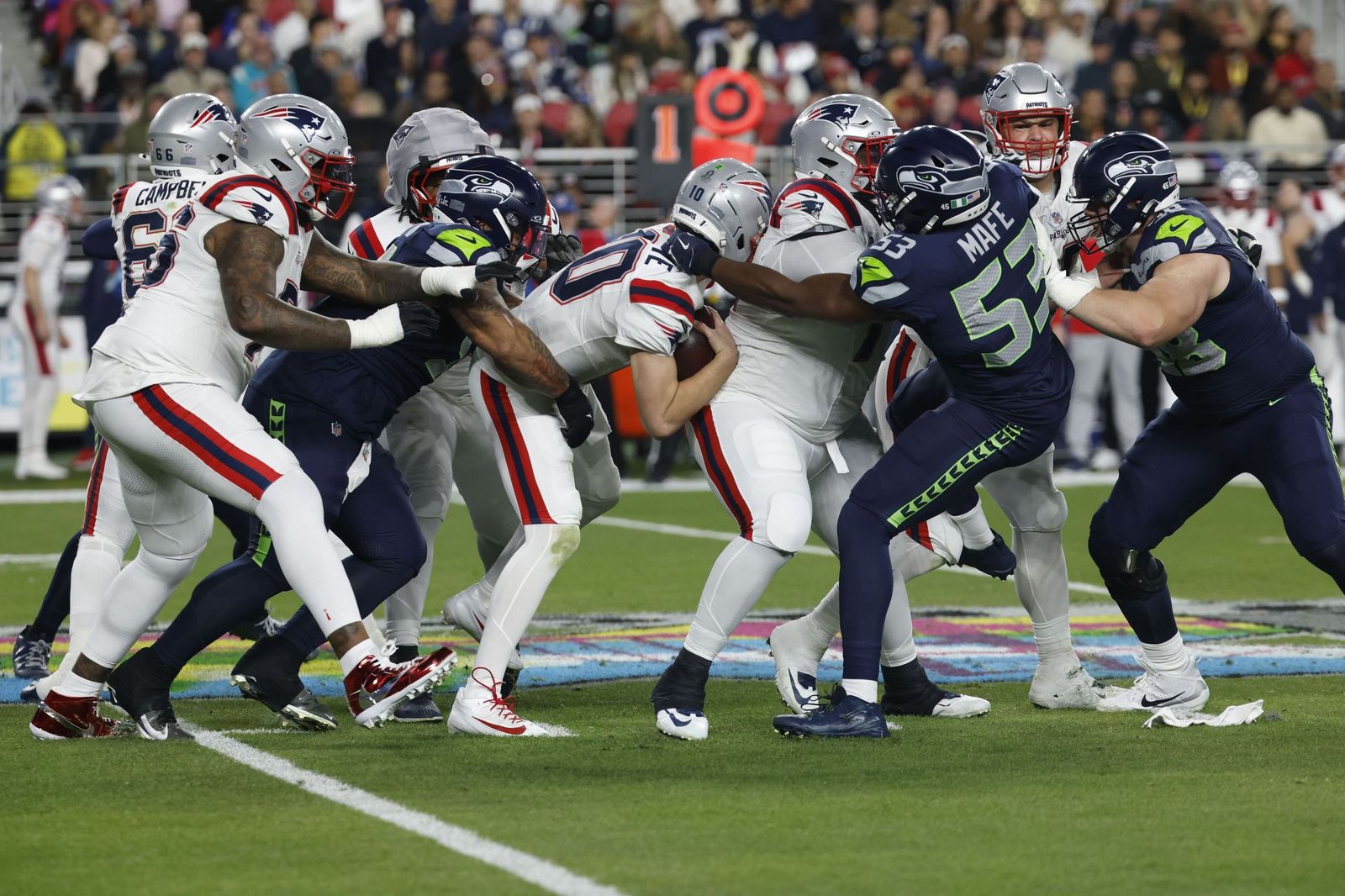 Las mejores fotos de la Super Bowl con la actuación de Bad Bunny