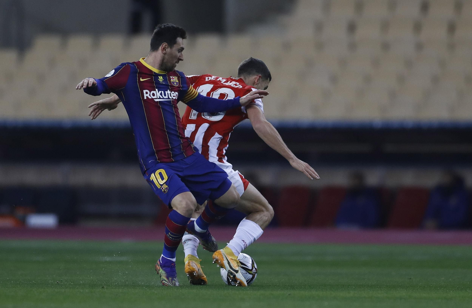 Las imágenes de la final de la Supercopa en Sevilla
