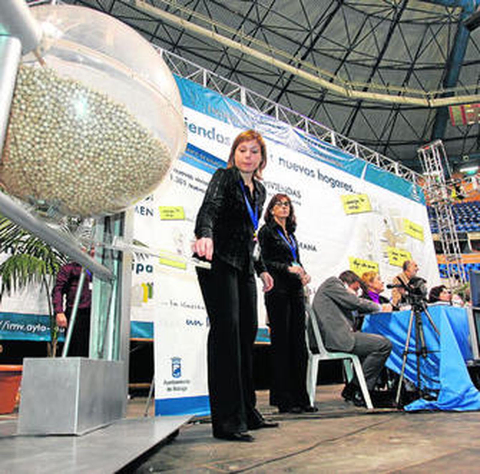 Imagen de archivo del sorteo de diciembre de 2006.