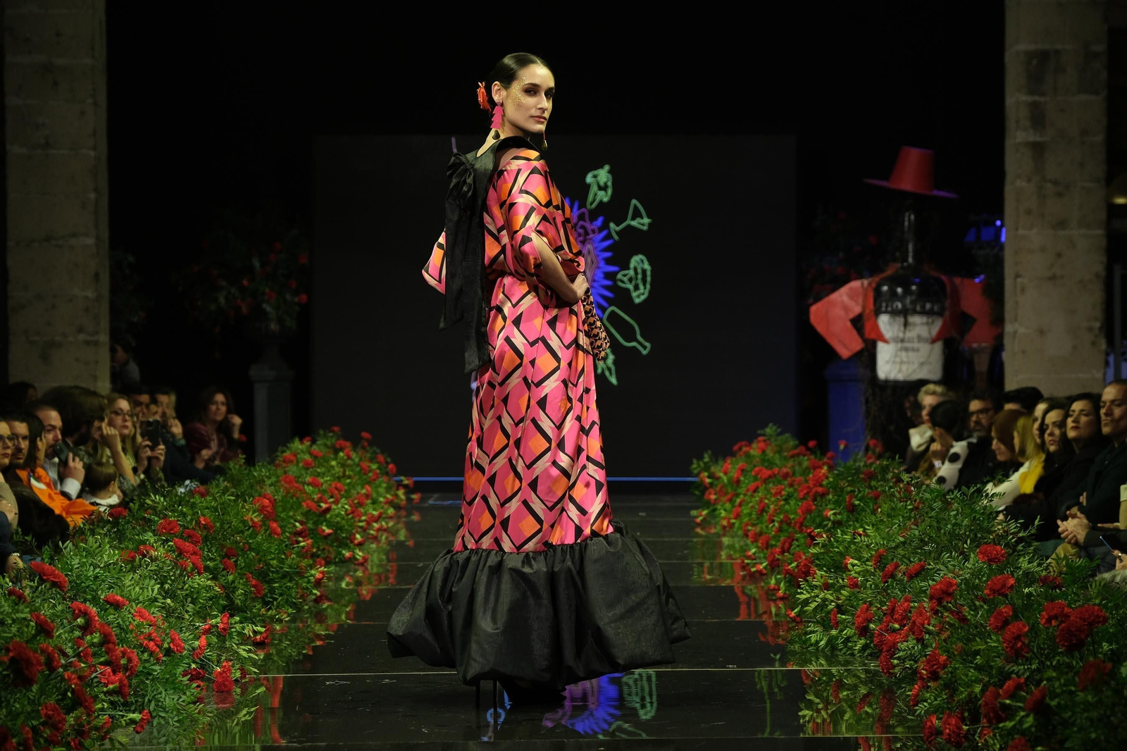 Desfile de Rocío Segovia en la Pasarela Flamenca Jerez Tío Pepe 2023