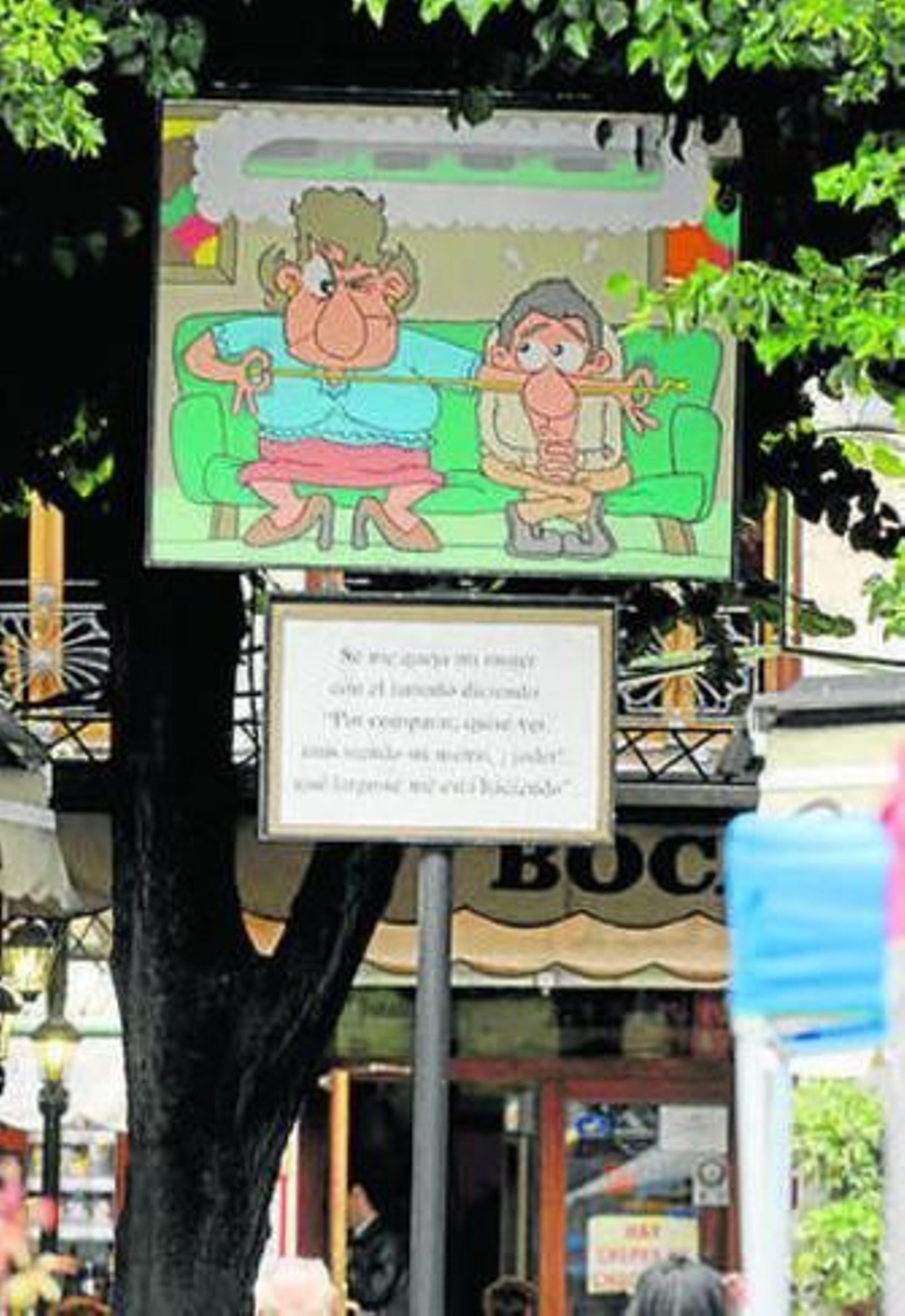 Una caroca del año pasado.