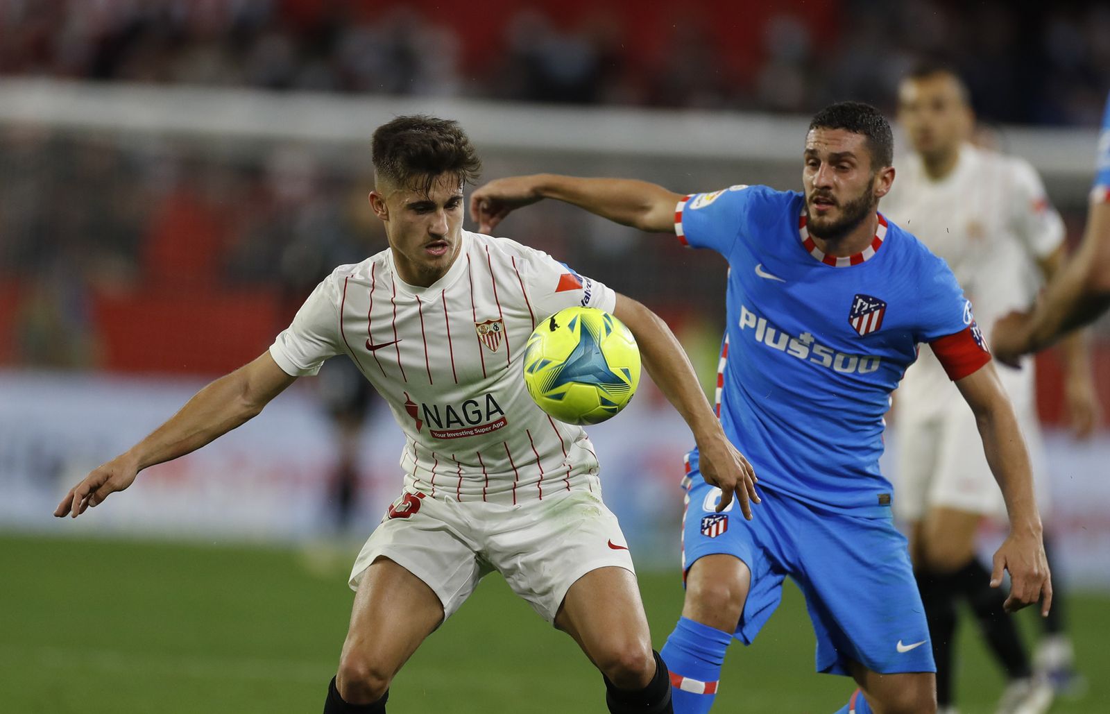 Las imágenes del Sevilla fc-Atlético de Madrid