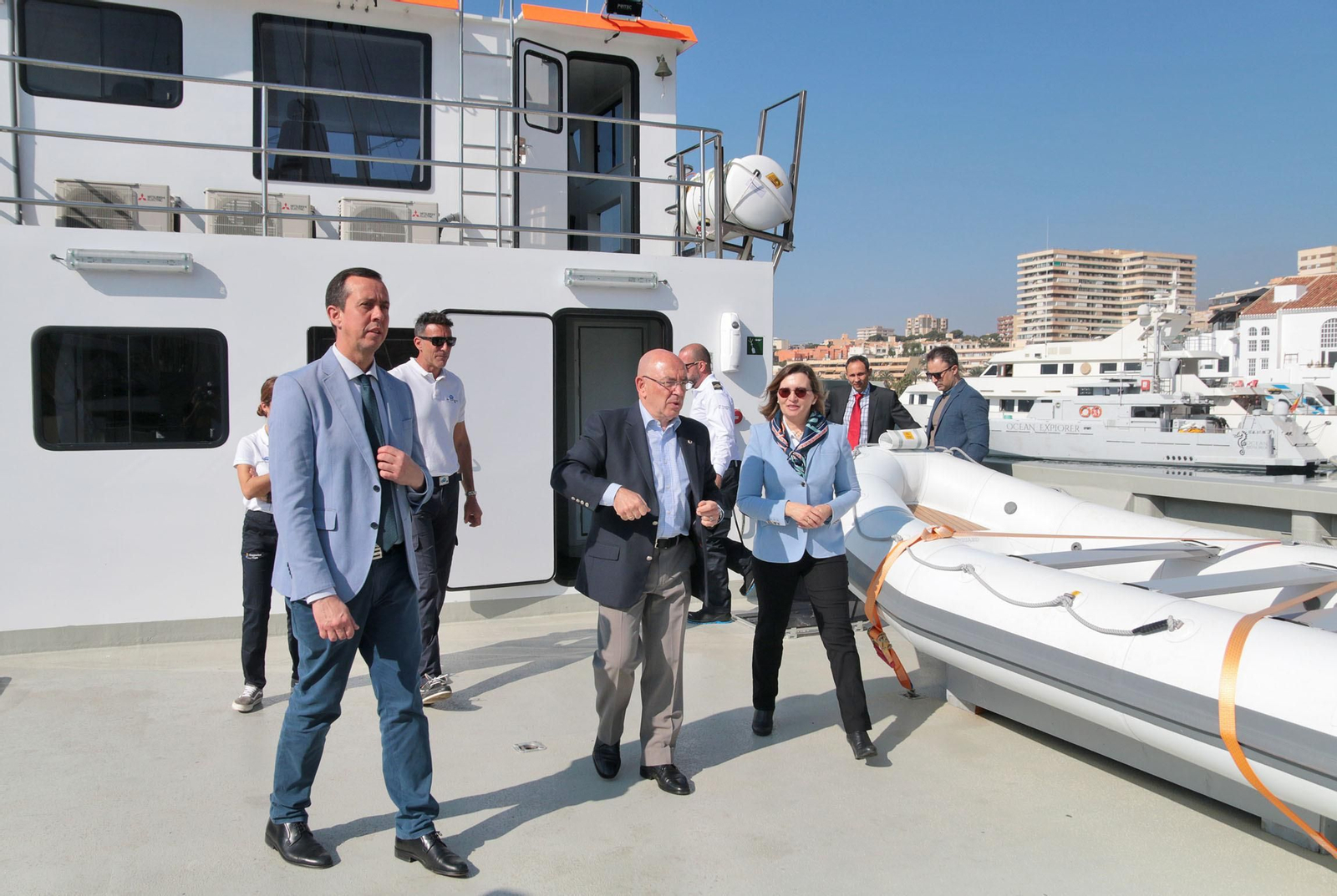 Así es el barco que trabajará en la Reserva Marina Isla de Alborán