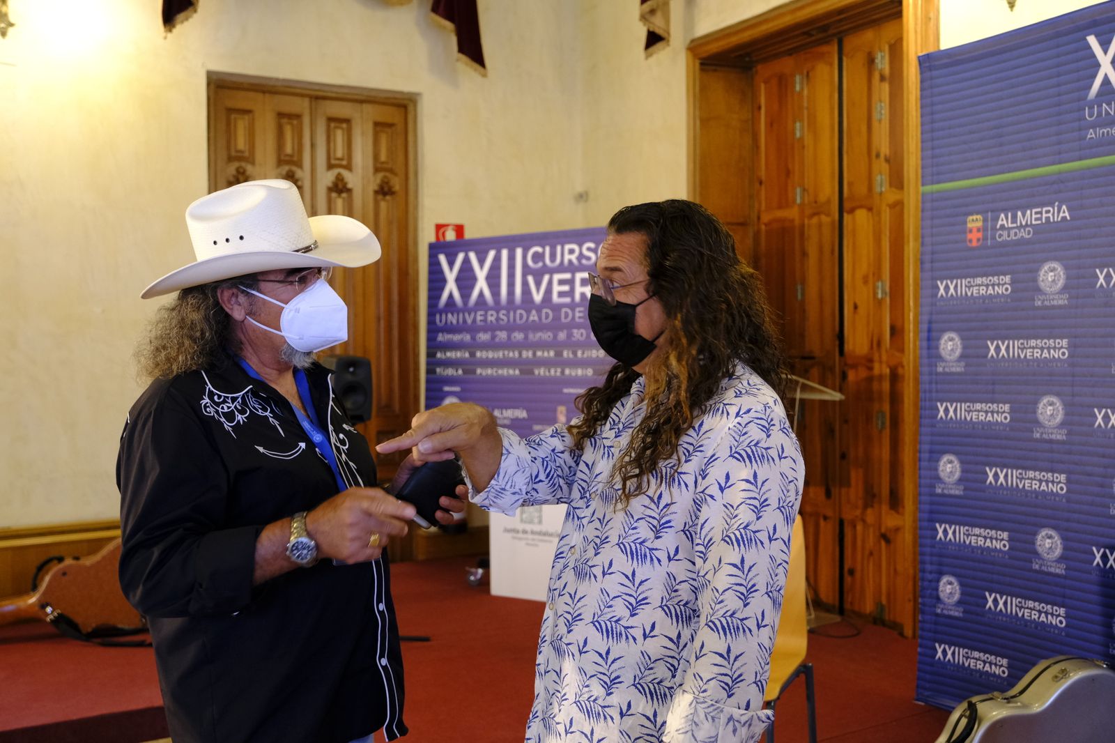 Fotogalería curso de guitarra flamenca de Tomatito. Almería