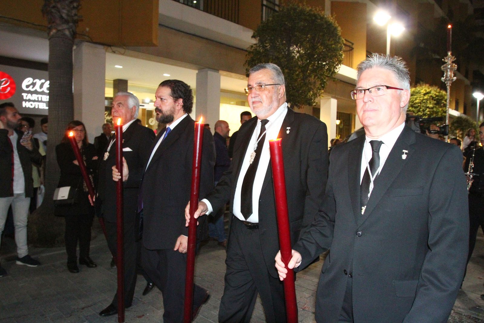 El Cristo de la Expiración preside el Vía Crucis del Consejo de Hermandades