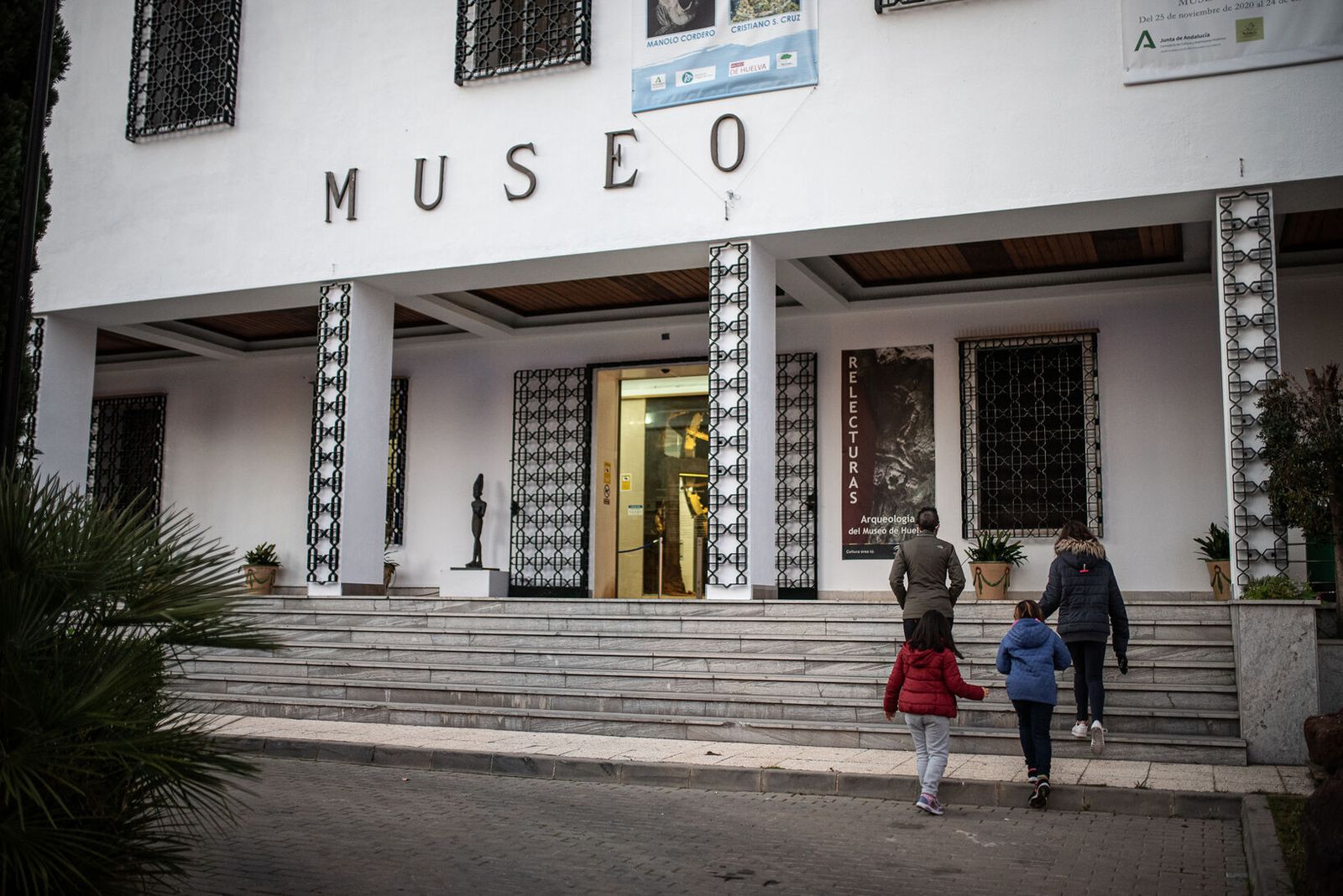 Museo de Huelva, en la Alameda Sundheim.