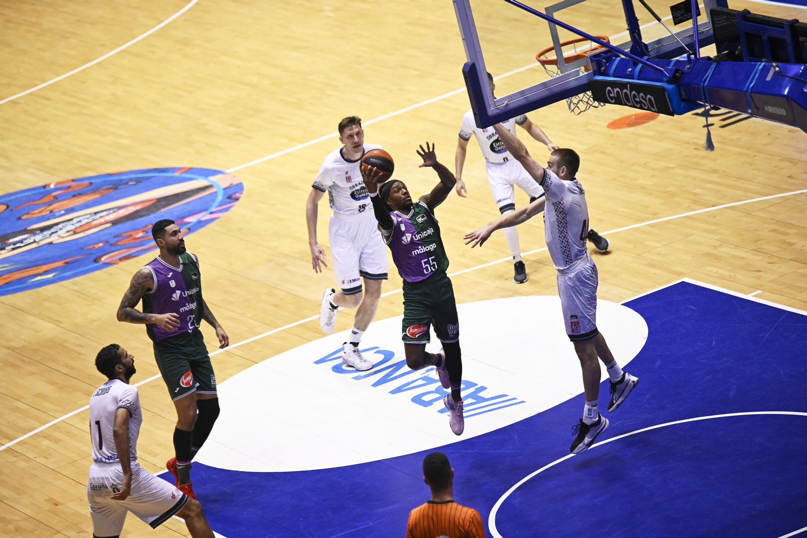 El Obradoiro - Unicaja, en fotos