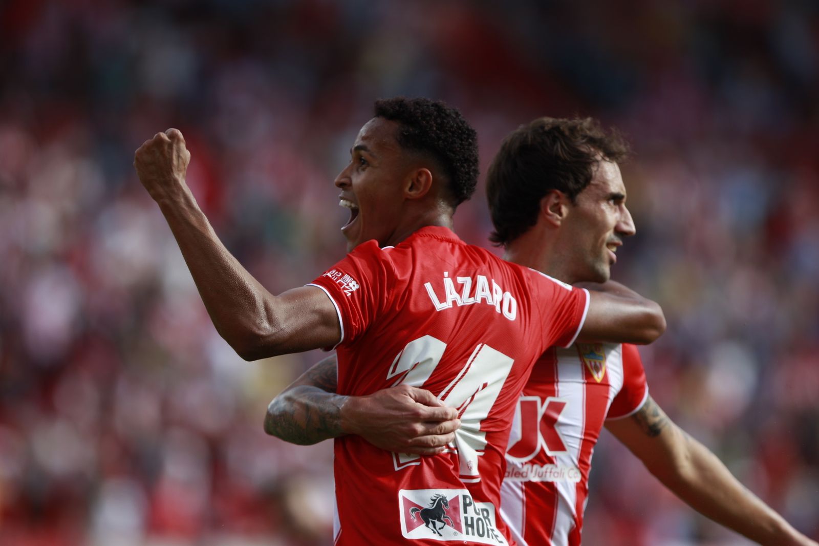 Fotogalería del partido U.D. Almería-R.C. Celta de Vigo