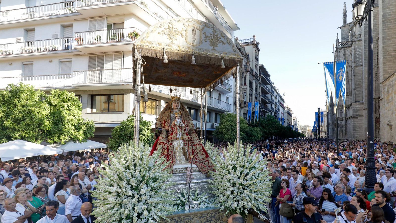 Procesión de la Virgen de los Reyes
