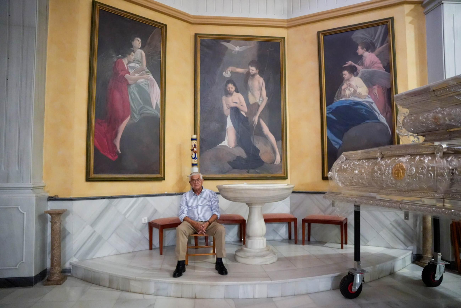 Las imágenes del la misa en Macael ofrecida por los niños y familias