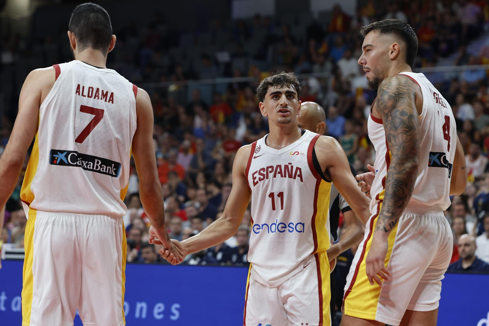 Las mejores fotos del España - Alemania de baloncesto