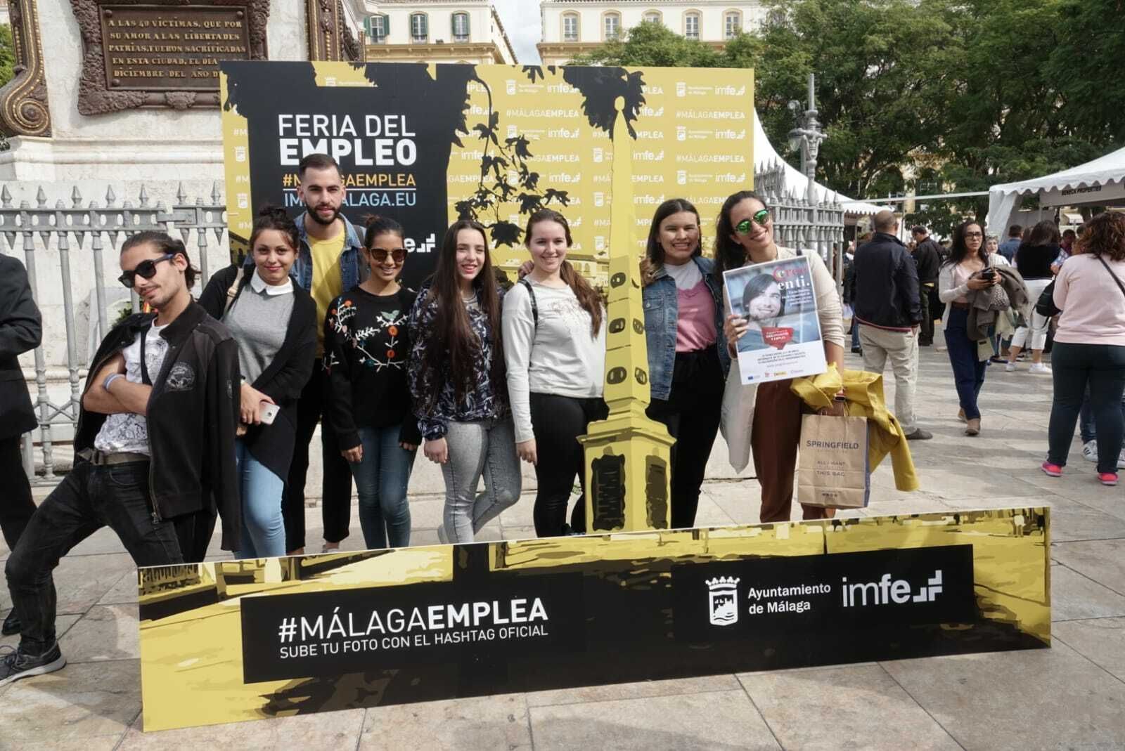 La Feria de Empleo de Málaga, en fotos