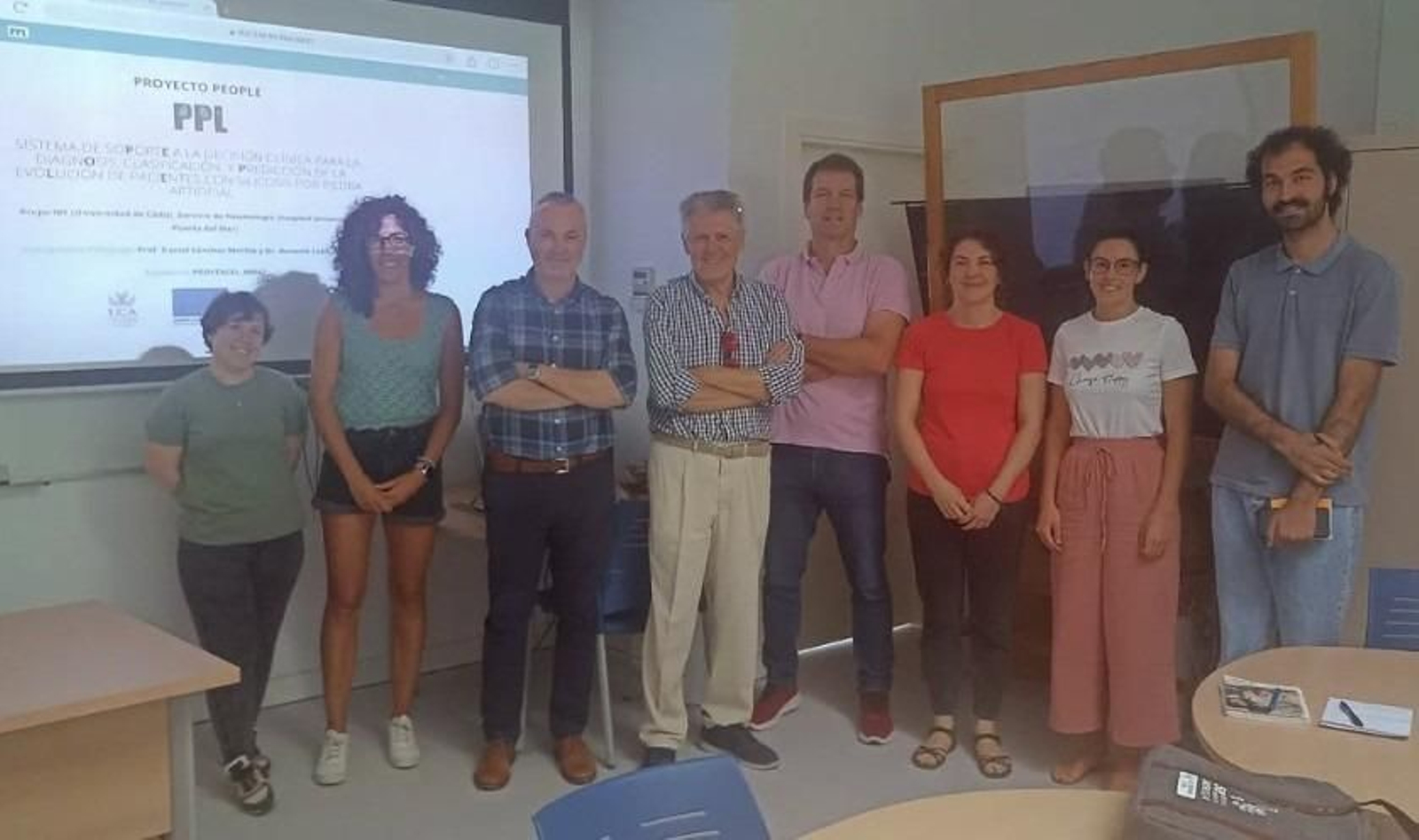 Los investigadores que han formado parte del estudio.