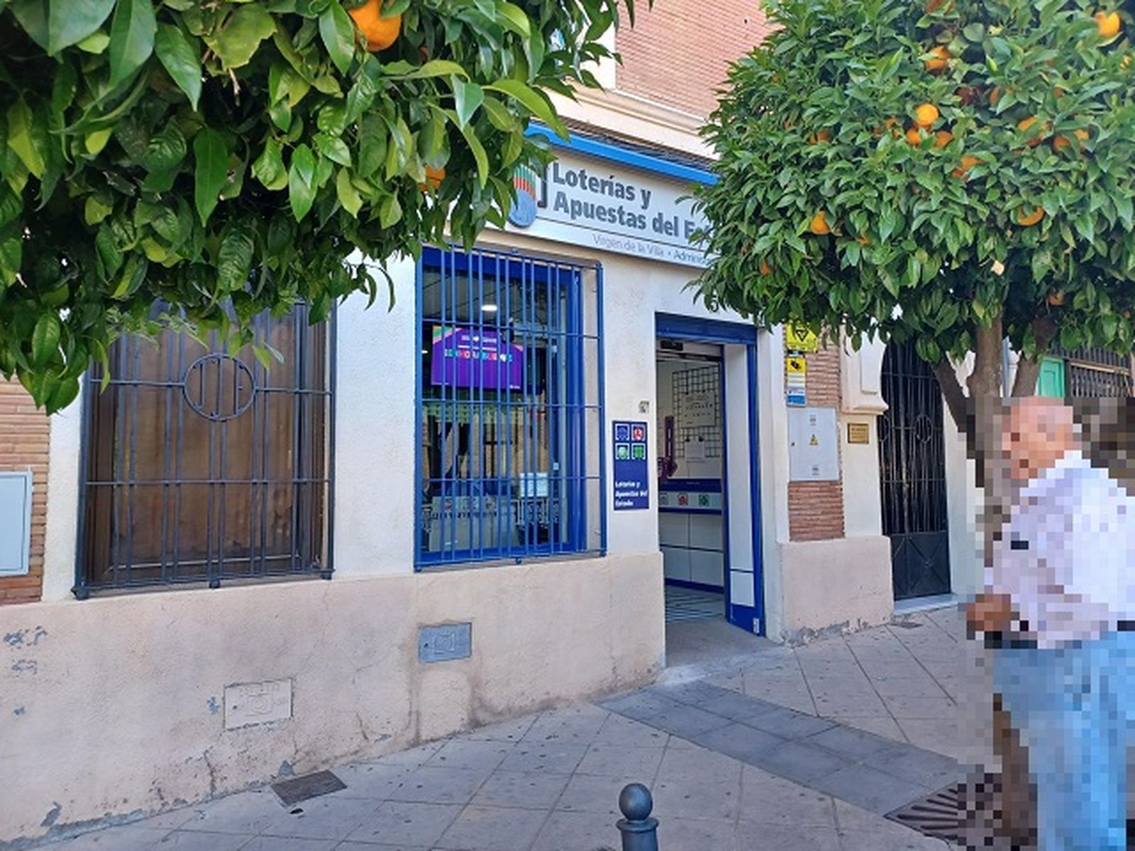 Administración de Lotería de Martos, en la Plaza de la Fuente Nueva, 4.