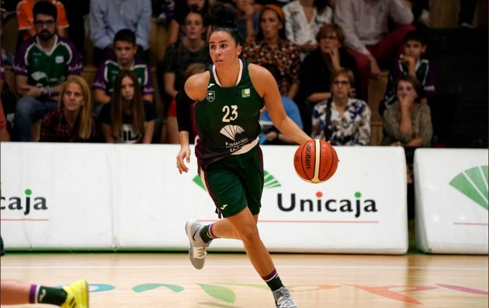 Angela Rodriguez, en un lance del juego.
