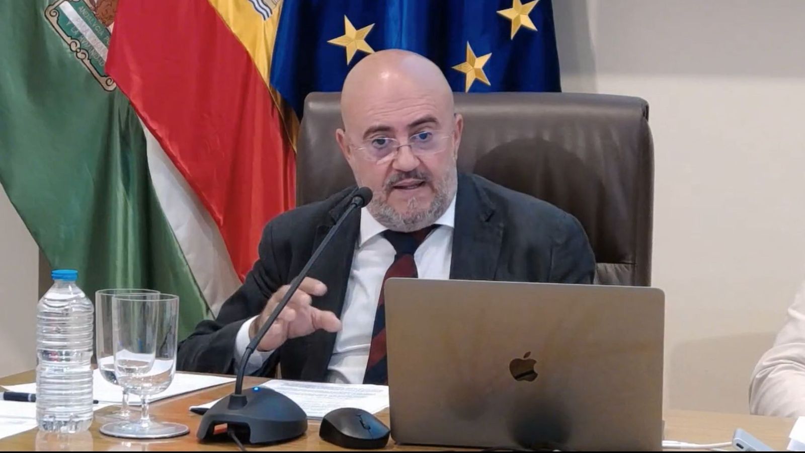 El abogado Pedro Arnaiz, que representa a la familia del fallecido.