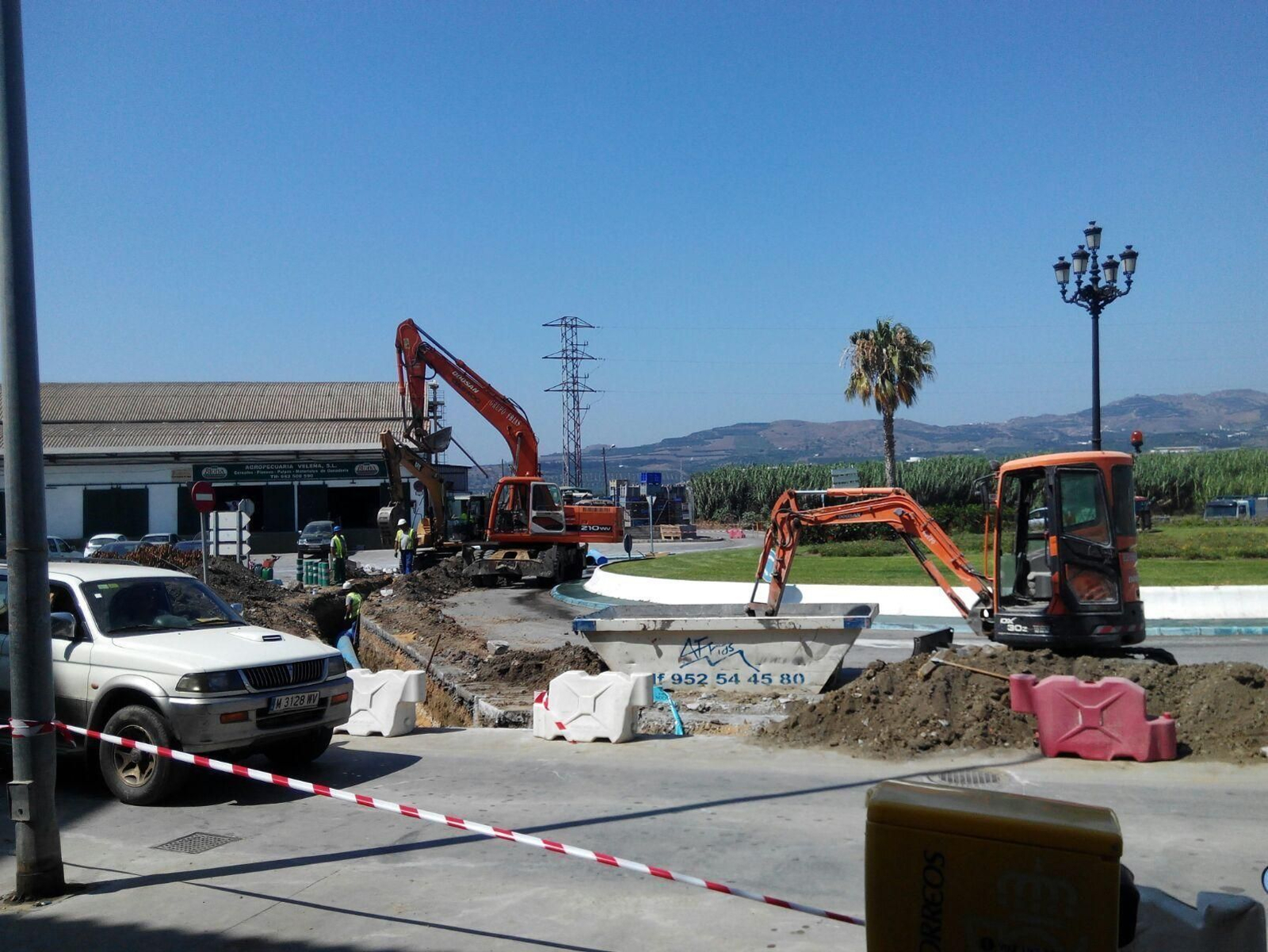 Obras realizadas en los pozos conocidos como Molino de las Monjas