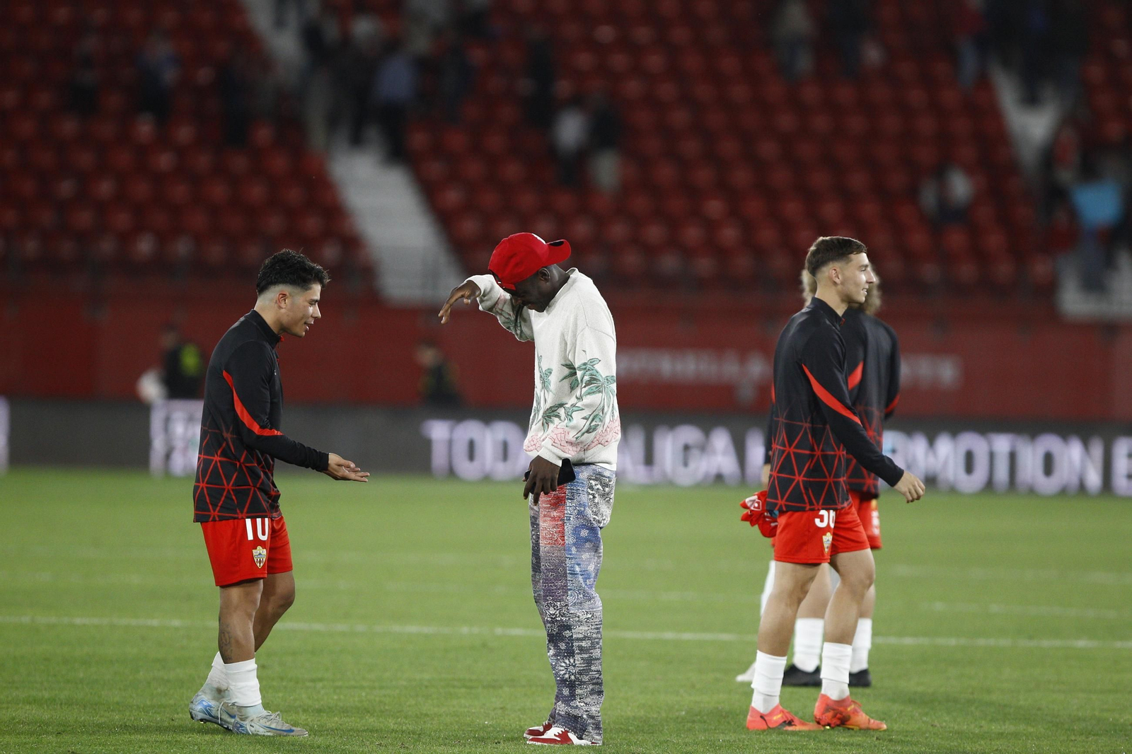 El partido U.D. Almería-Deportivo de La Coruña, en imágenes