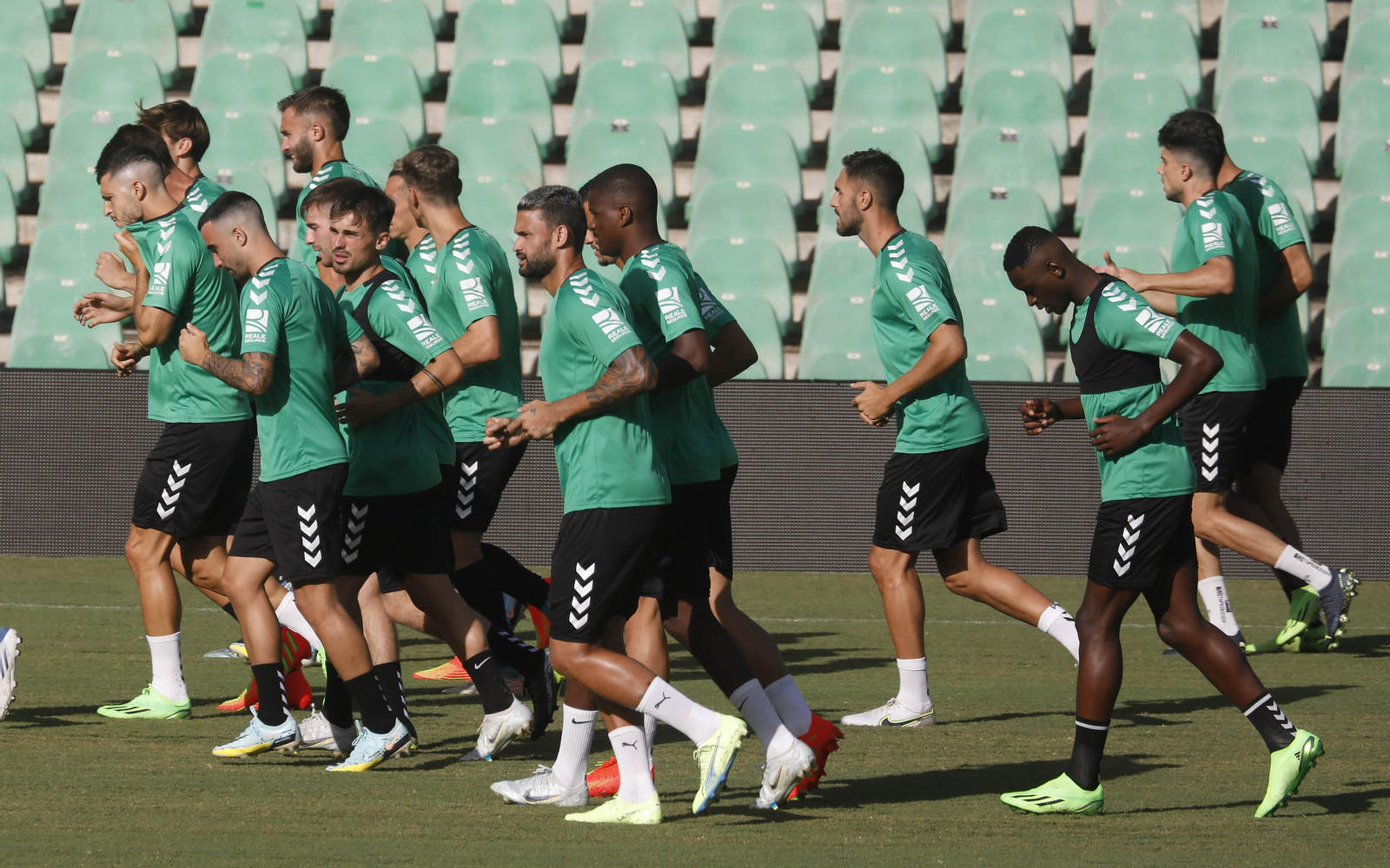 La jornada del Betis, en imágenes