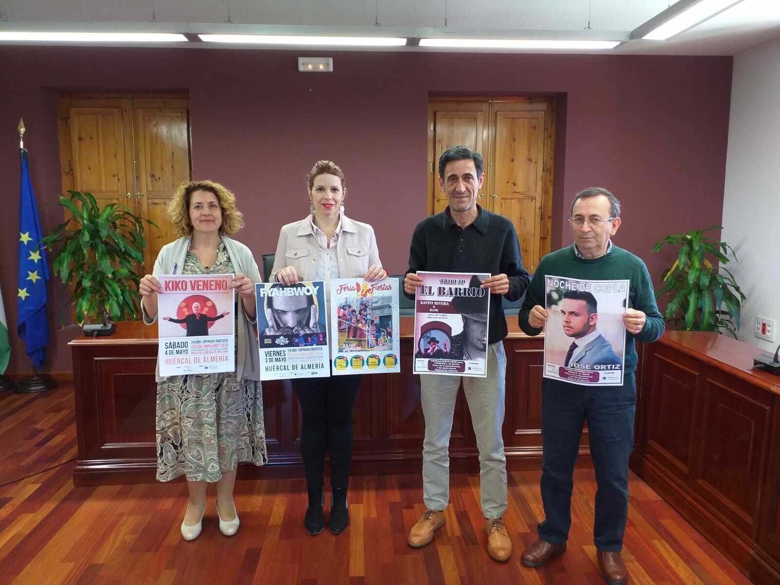 Las fiestas populares de Huércal tendrán a Kiko Veneno y Fyahbwoy