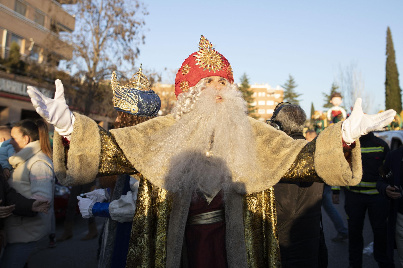 La cabalgata de los Reyes Magos de Granada, en imágenes