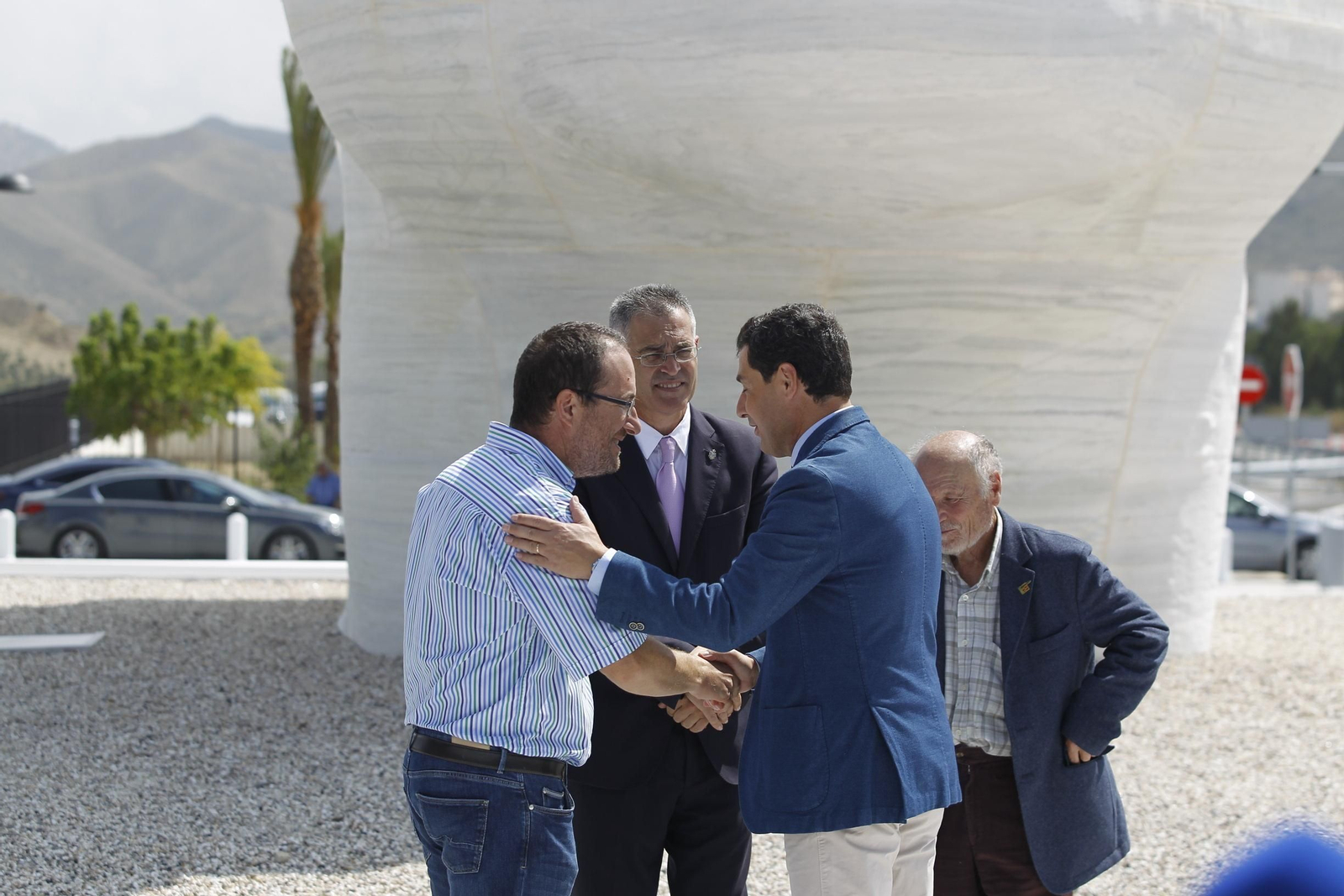Inauguración escultura 'La Mujer del Almanzora'. Olula del Río
