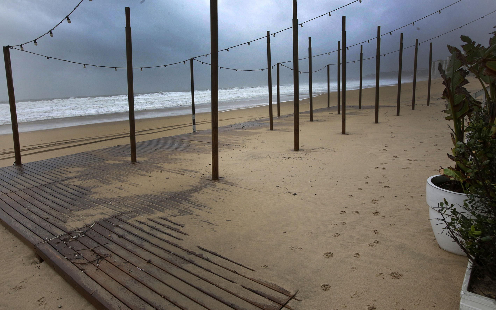 El temporal Elsa en Cádiz y la provincia