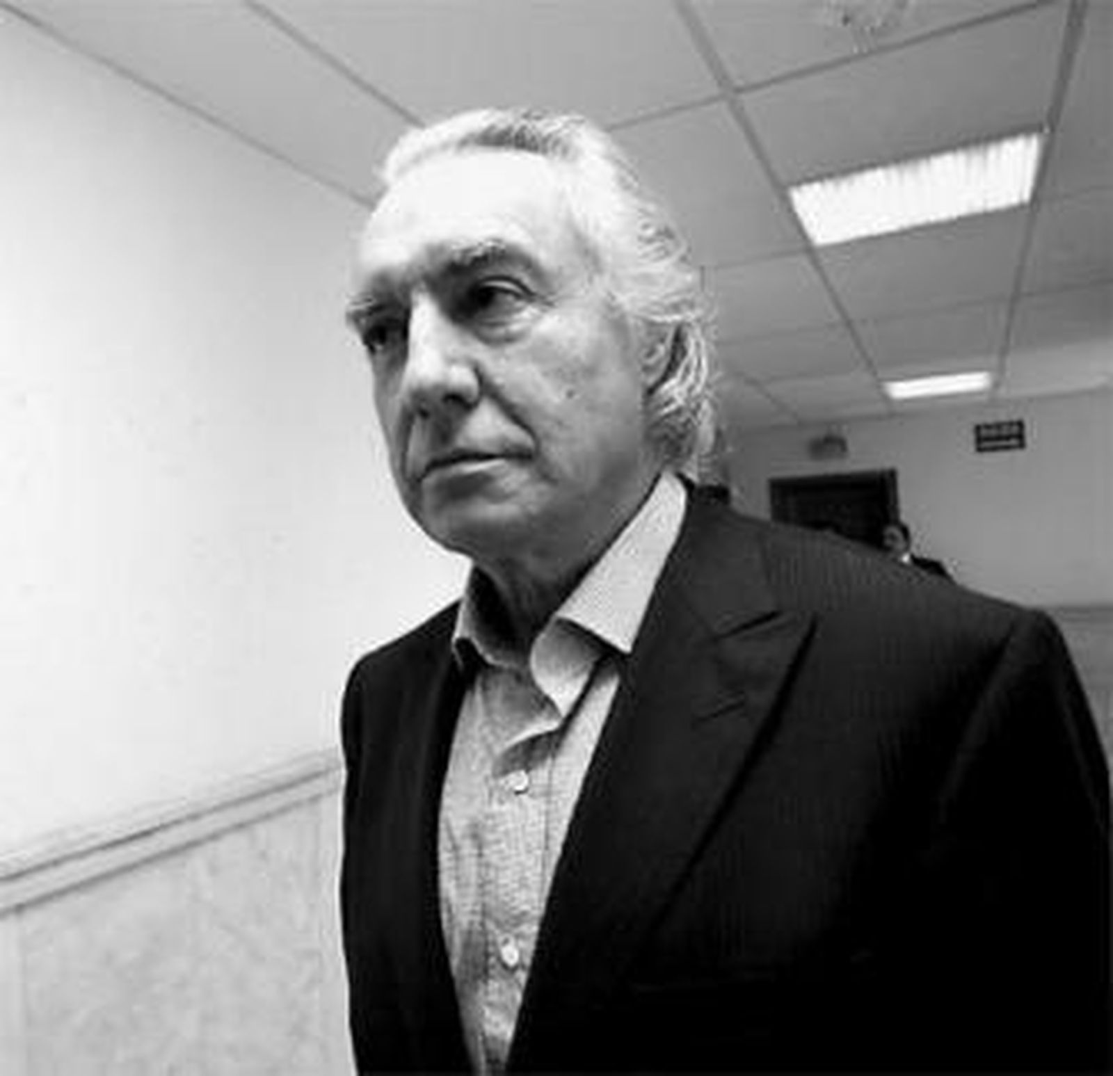 Pedro Román en una de sus comparecencias judiciales.