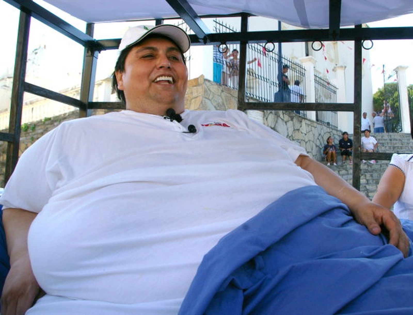 El hombre más gordo del mundo se casa