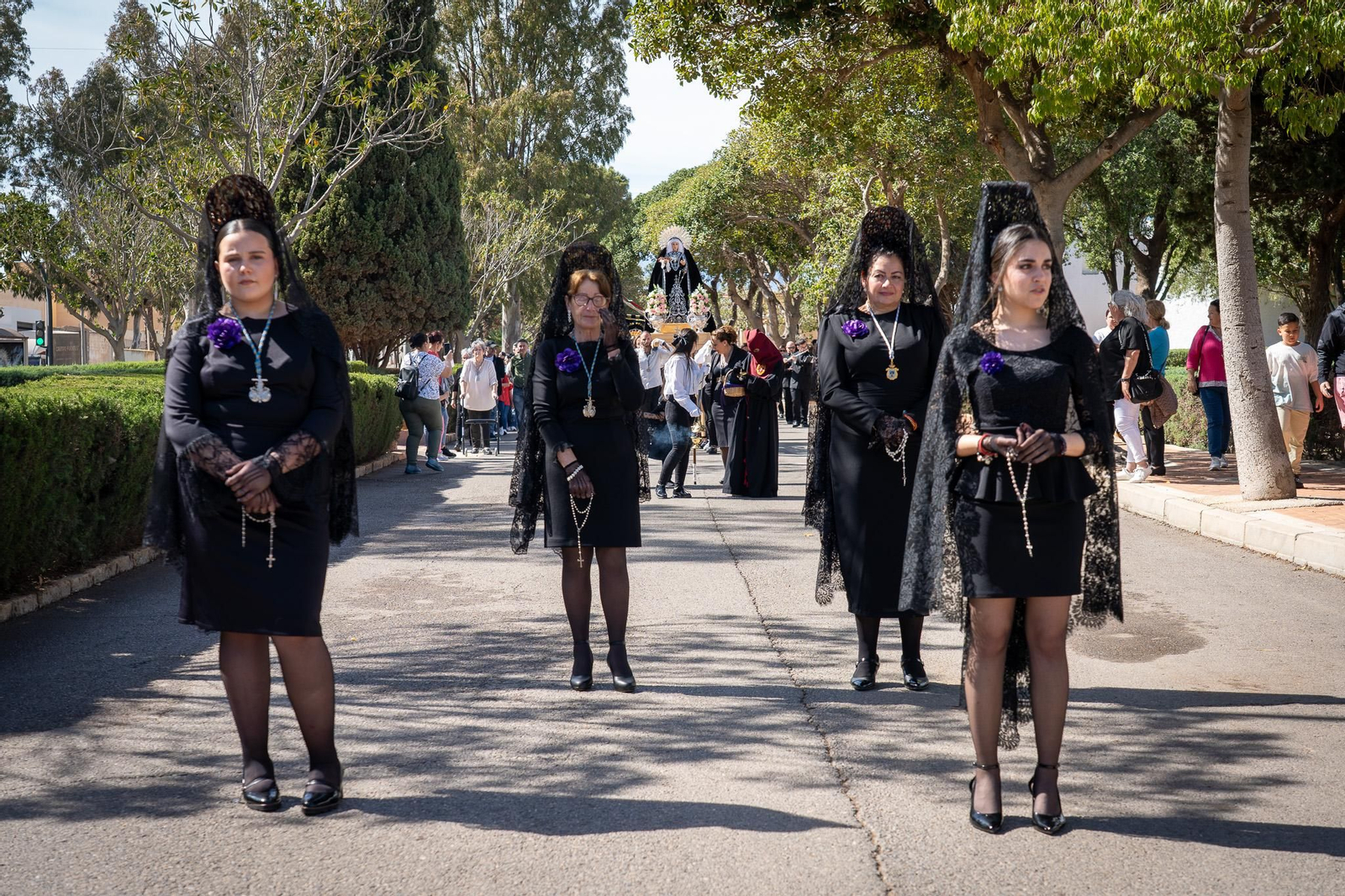 El Viernes Santo en la Semana Santa de Roquetas de Mar 2025