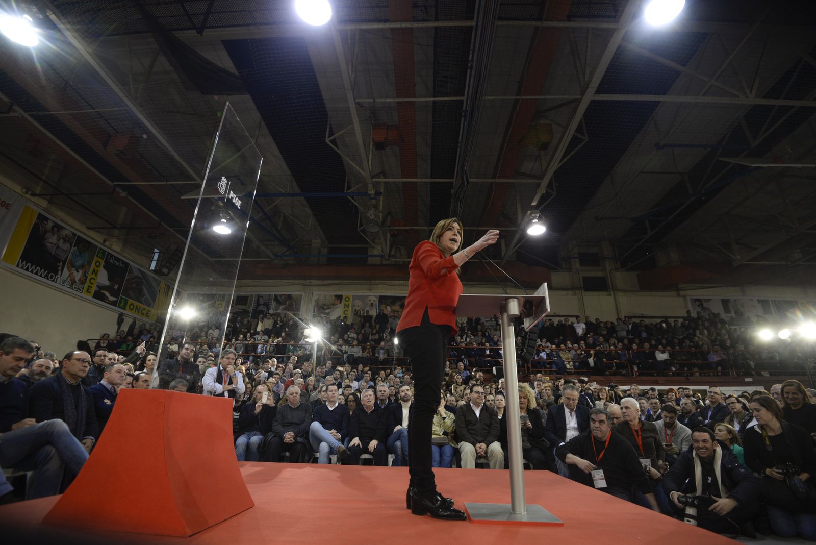 El acto de Susana Díaz con los alcaldes socialistas en Madrid