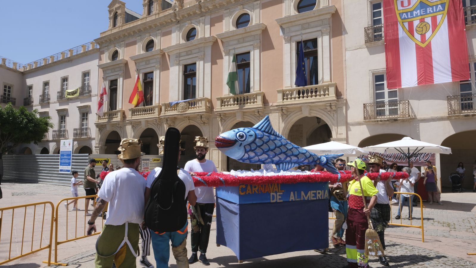 Imágenes del Entierro de la Sardina. Carnaval de Almería.