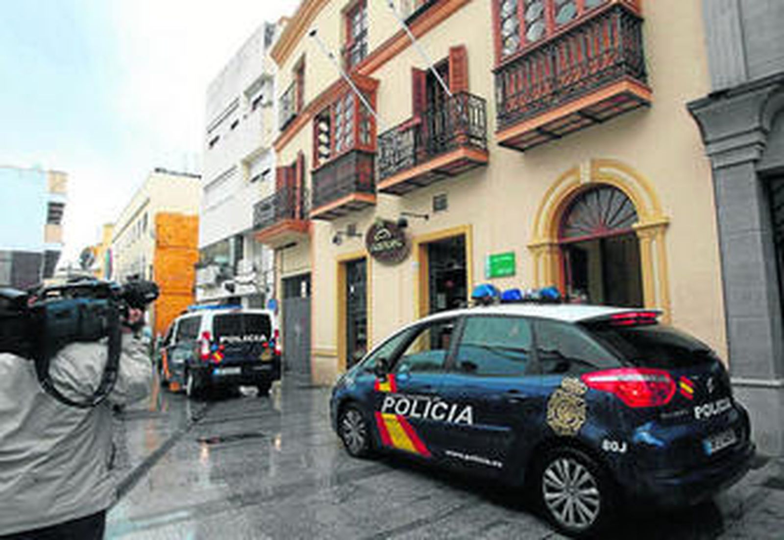 Instantánea de archivo de la Fiscalía de Menores, situada en Algeciras.