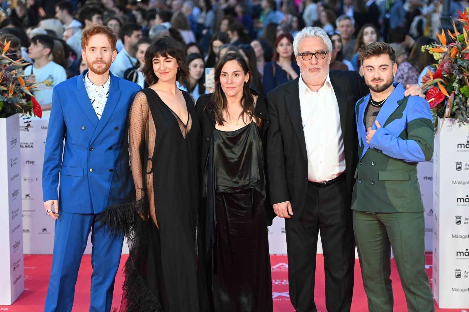 La alfombra roja de la gala de clausura del Festival de Málaga, en fotos