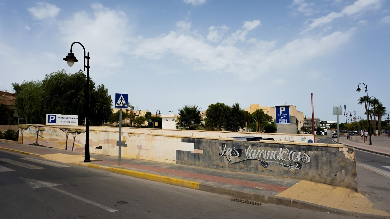 Imagen exterior del parking.