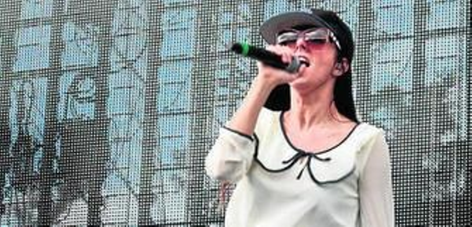 Mala Rodríguez, durante una actuación reciente.