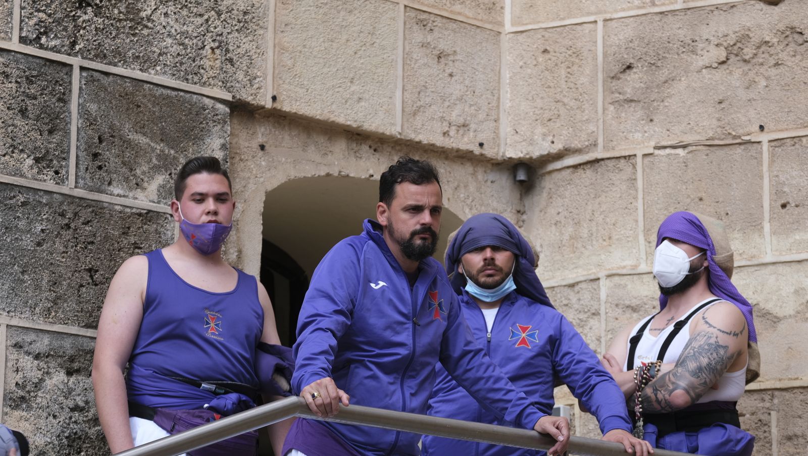Procesión de Prendimiento en Almería, en imágenes