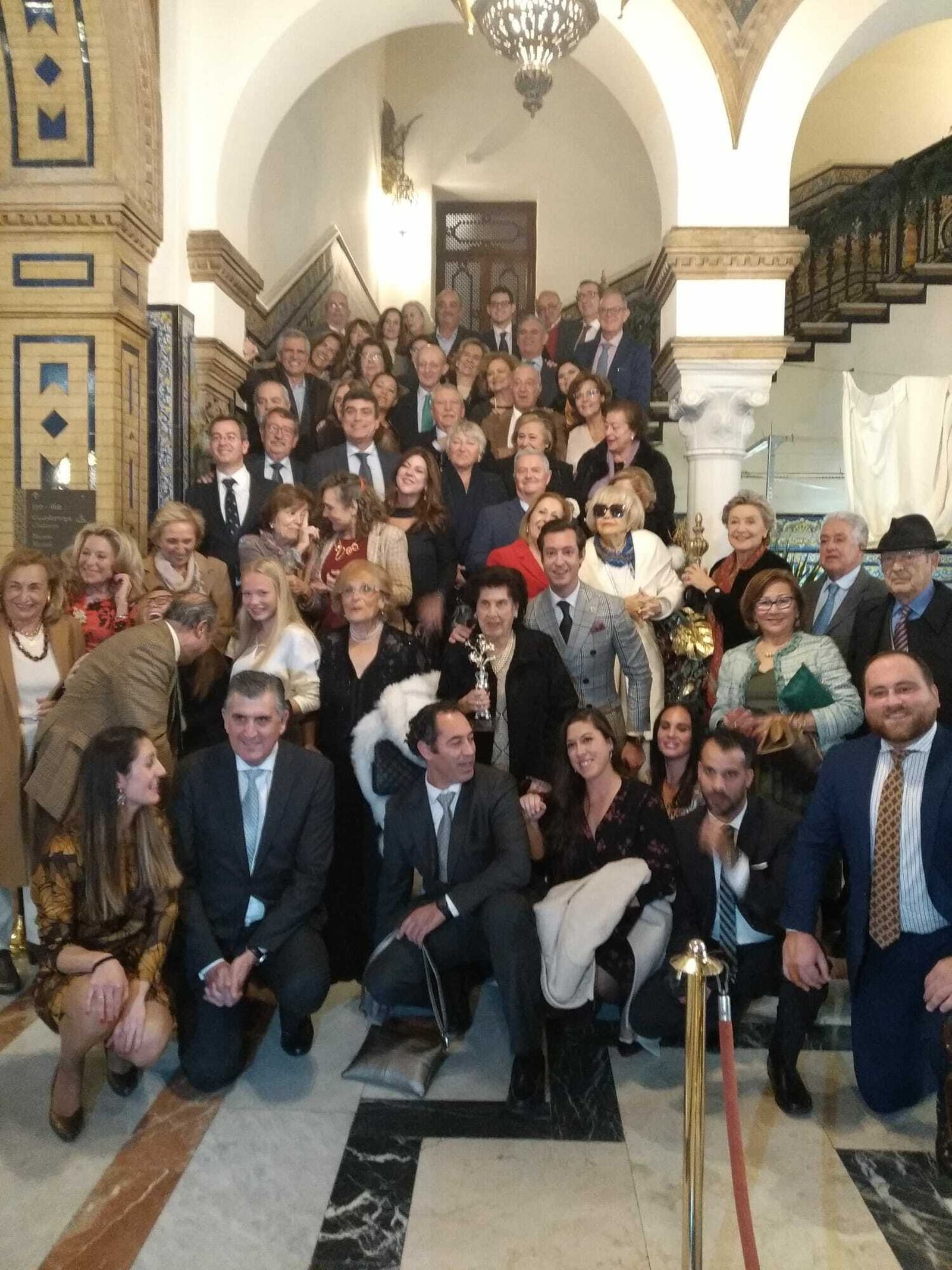 María Jesús Madrigal, socia de honor del Club Cultural Guadalquivir