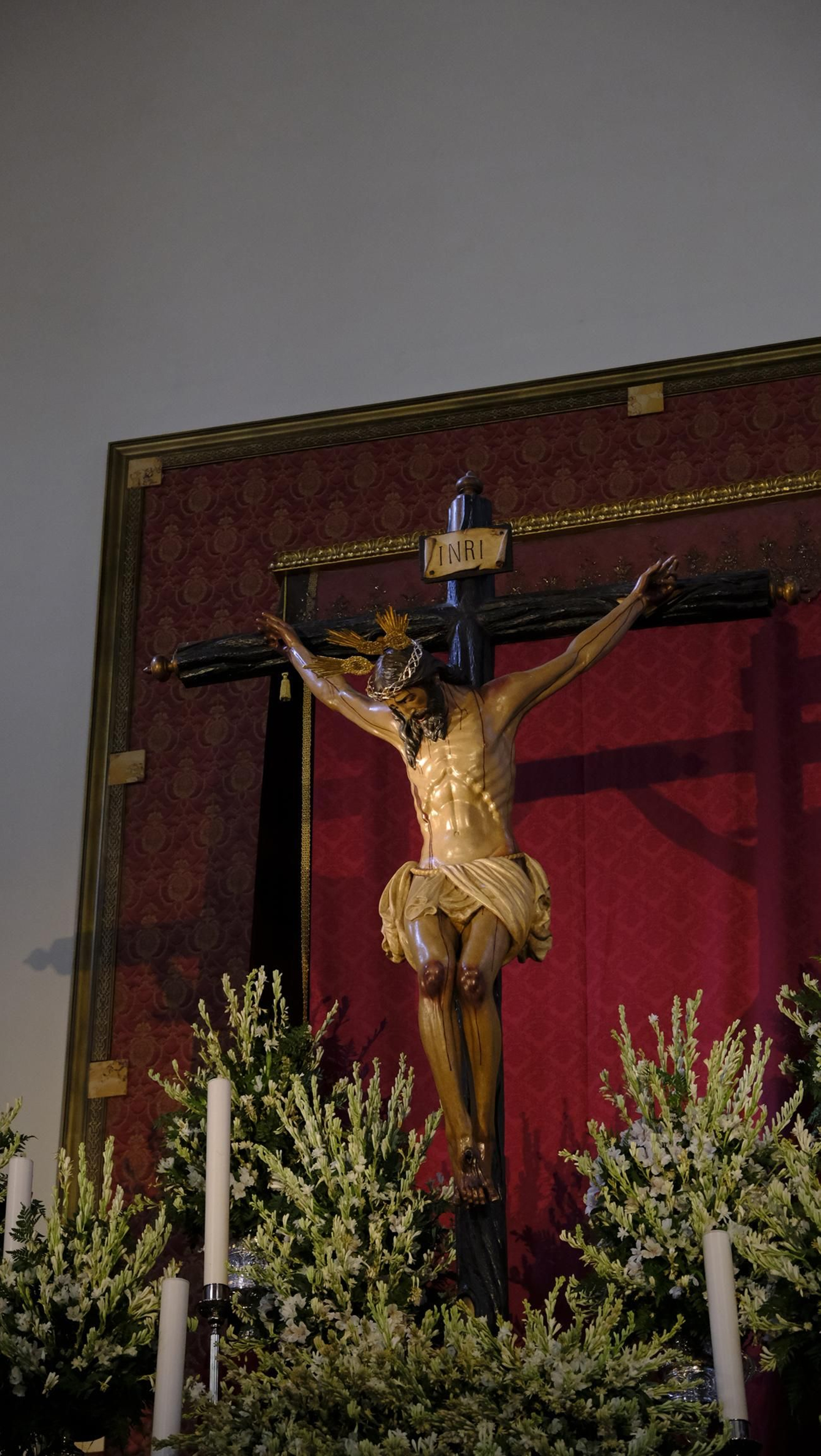 El Cristo de la Luz de Dalías espera su día grande, en imágenes