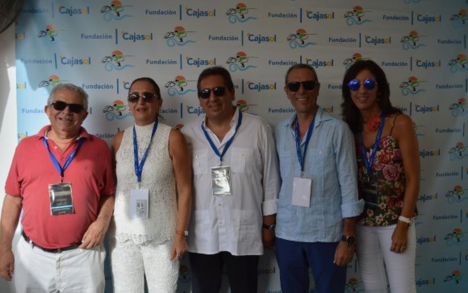 Juan Rodríguez, Fini Saez, Antonio Pulido, José Japón y María Luisa Pulido.

Foto: Ignacio Casas de Ciria