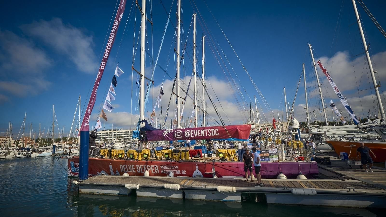 La Clipper Race llega a Puerto Sherry
