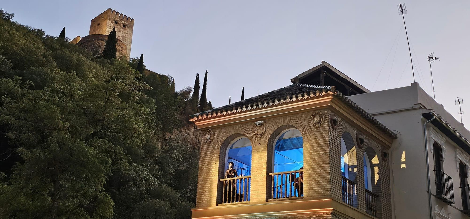 Un momento de la actuación.