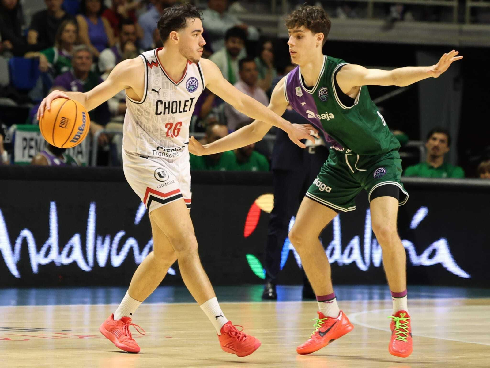 El Unicaja-Cholet Basket, en imágenes