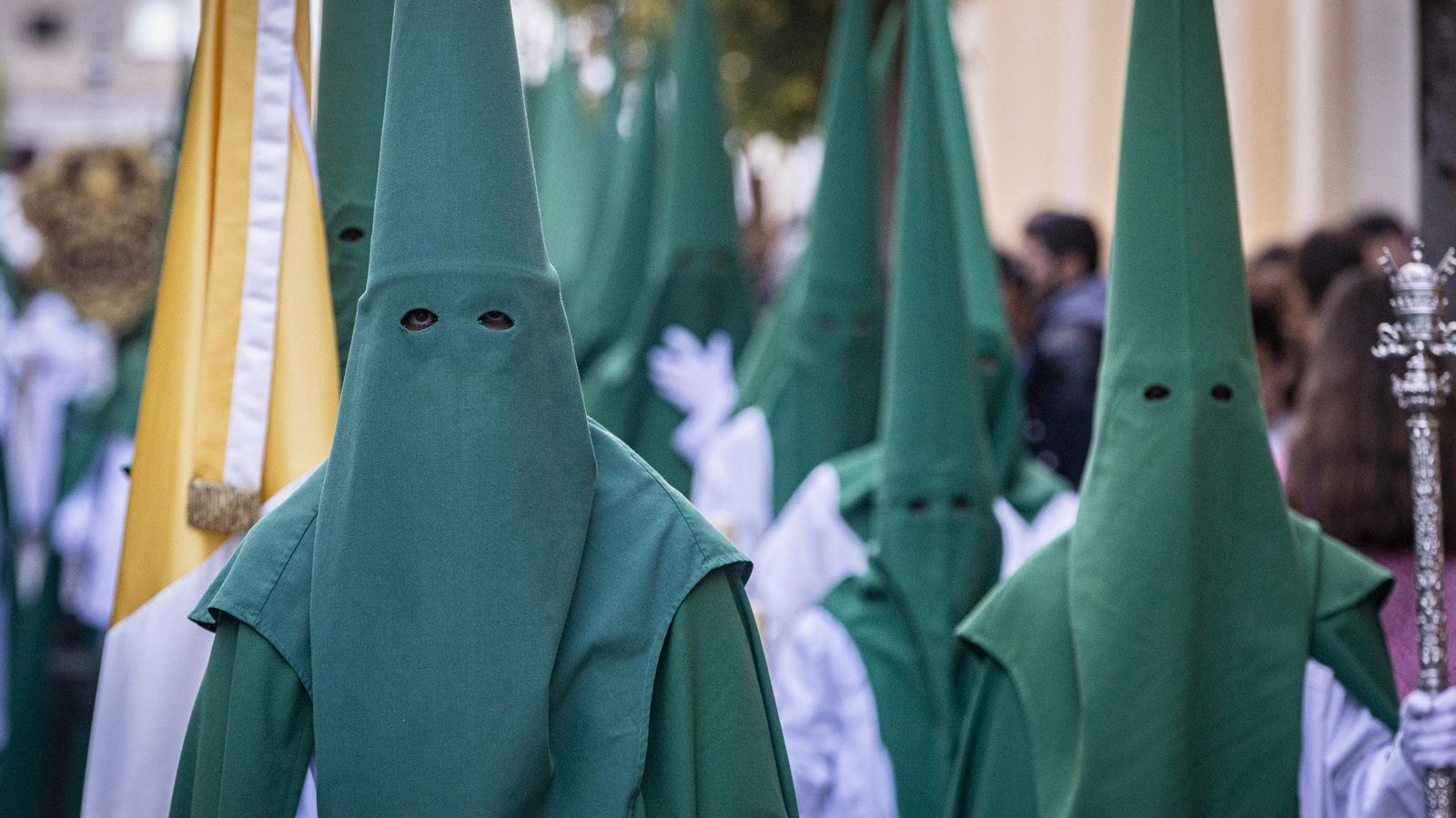 En imágenes, El Huerto de San Fernando fue la única hermandad del Martes Santo