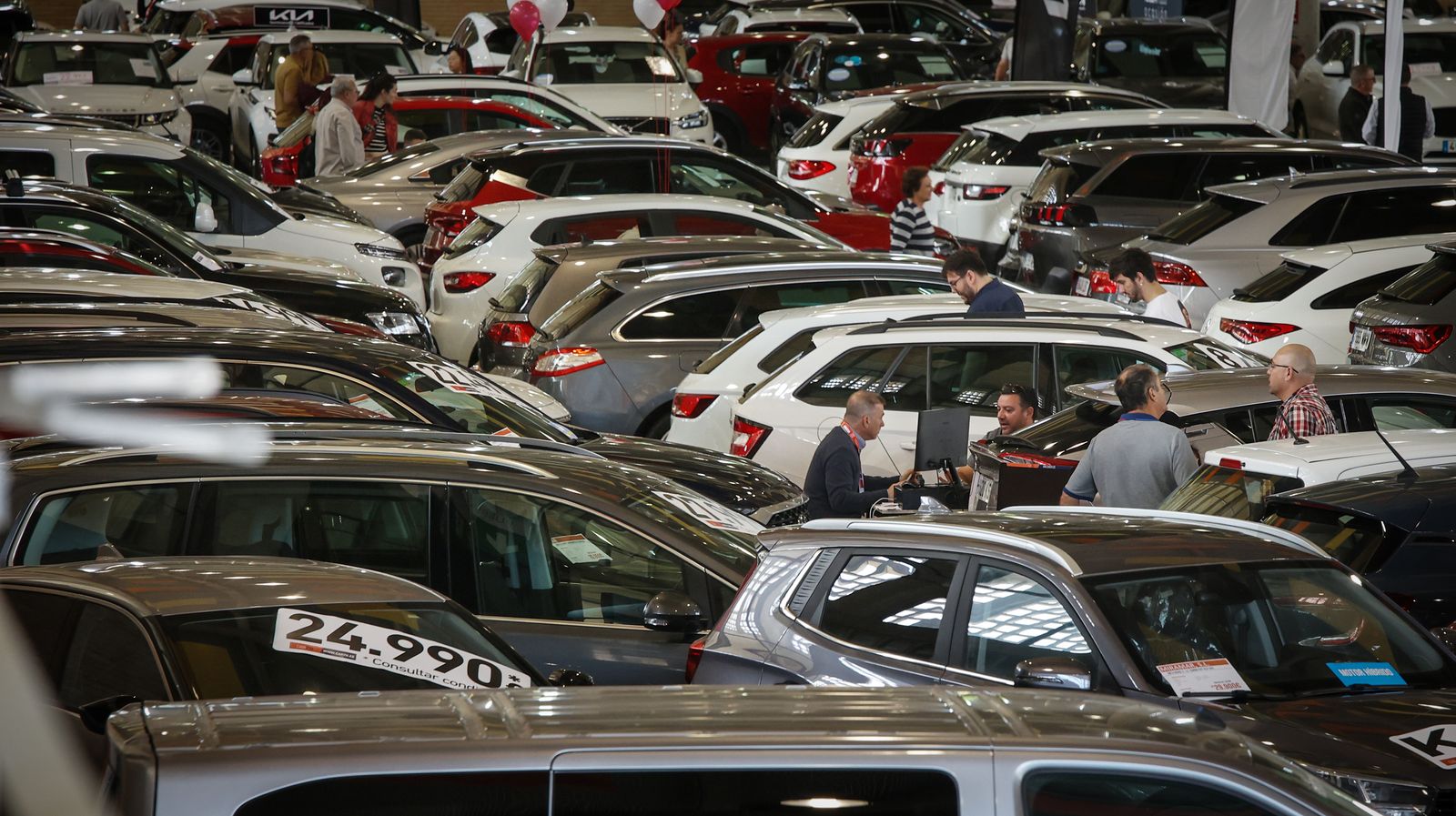 Imágenes de la Feria del Vehículo de Ocasión Multimarca en Jerez