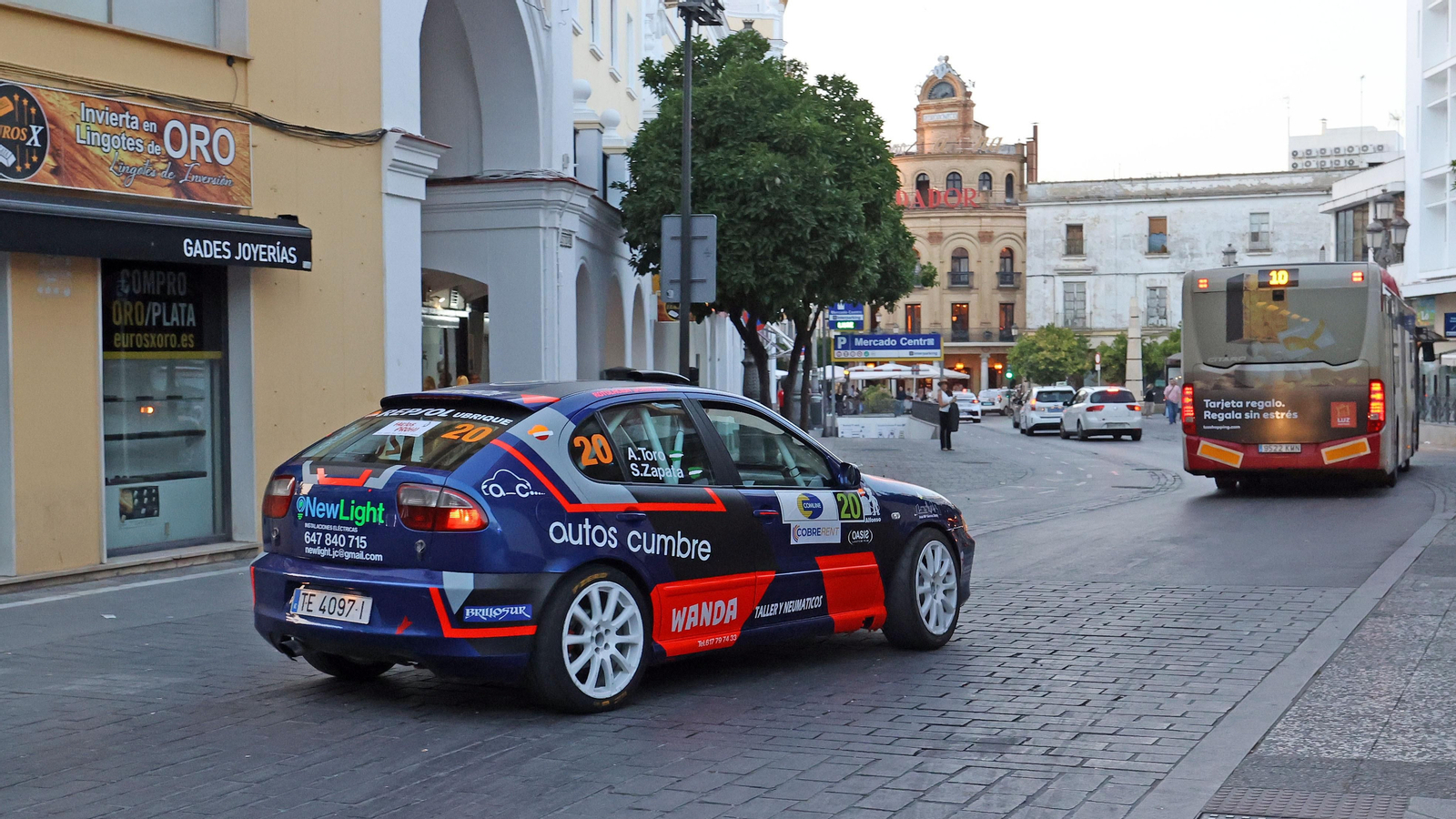 Salida del Rally Ciudad de Jerez 2024