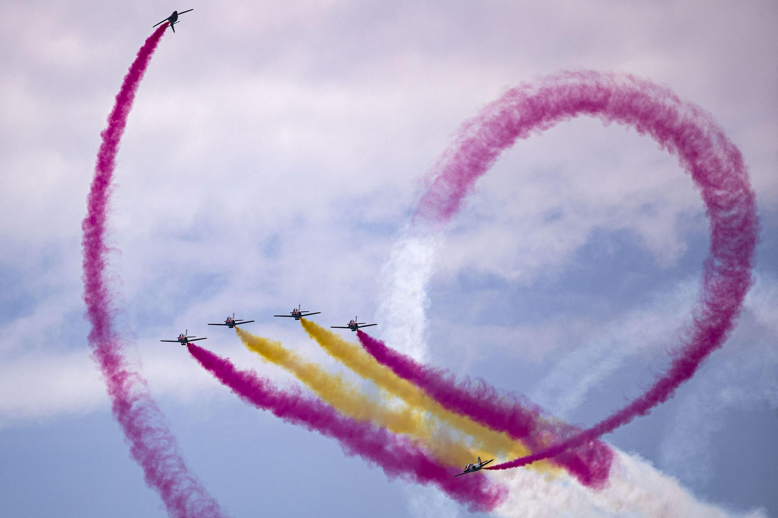 El Festival Aéreo de Torre del Mar, en fotos